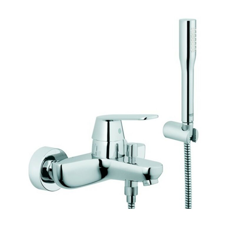 Grohe Einhand-Wannenbatterie COSMOPOLITAN EUROSMART DN 15, mit Brausegarnitur chrom, image 