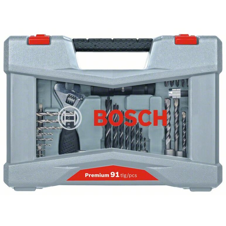 Bosch Premium X-Line Bohrer- und Schrauber-Set, 91-teilig (2 608 P00 235), image _ab__is.image_number.default