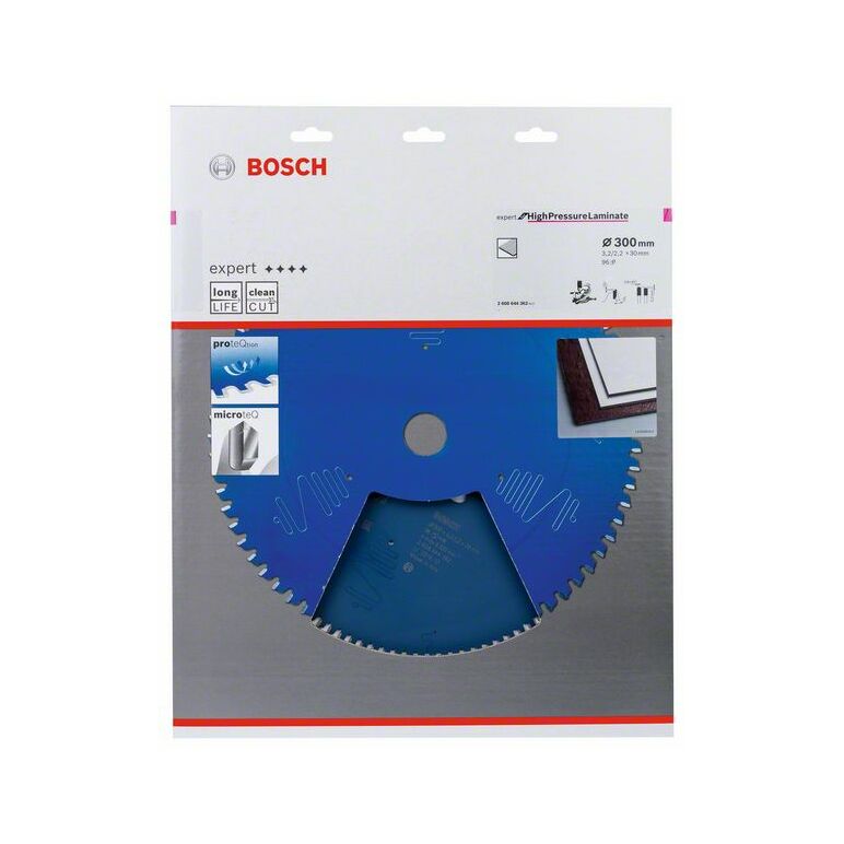 Bosch Kreissägeblatt Expert for High Pressure Laminate, 300 x 30 x 3,2 mm, 96 (2 608 644 362), image 