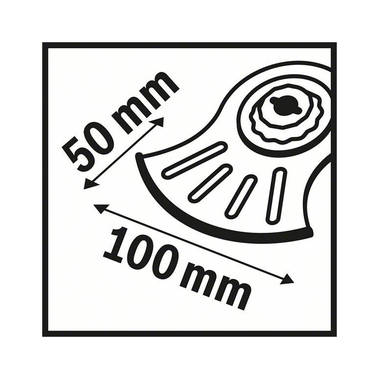 Bosch Segmentsägeblatt MACZ 145 BB, 145 mm, 1er-Pack (2 608 664 226), image _ab__is.image_number.default