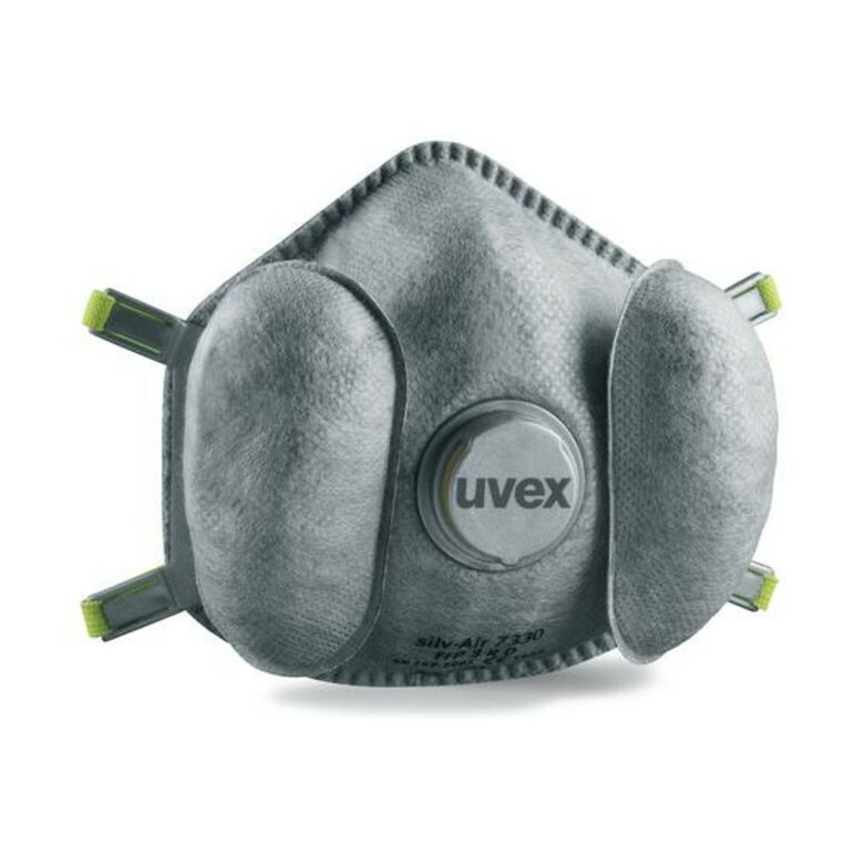 Uvex Mehrweg (R)-Atemschutzmaske FFP3 uvex silv-Air e, 360°-Ausatemventil, Einatemventil, image 