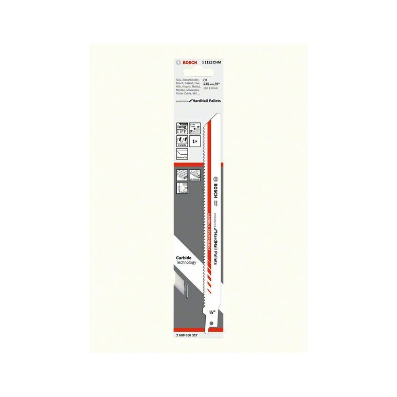 Bosch Säbelsägeblatt S 1122 CHM, Endurance for HardNail Pallets, 1er-Pack (2 608 658 327), image _ab__is.image_number.default