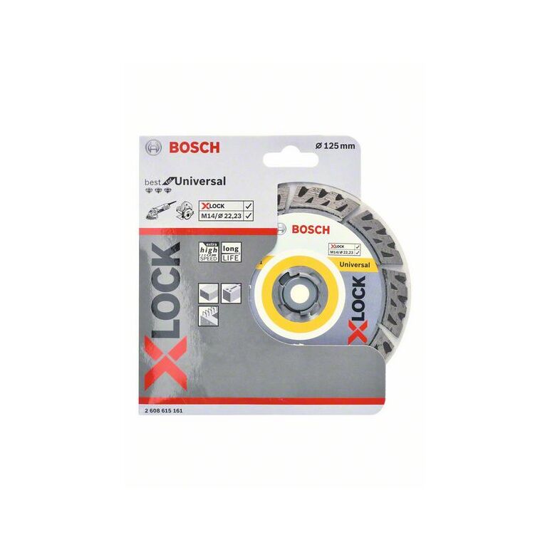 Bosch Trennscheibe X-LOCK Best for Universal, 125 x 22,23 x 2,4 x 12 mm (2 608 615 161), image _ab__is.image_number.default