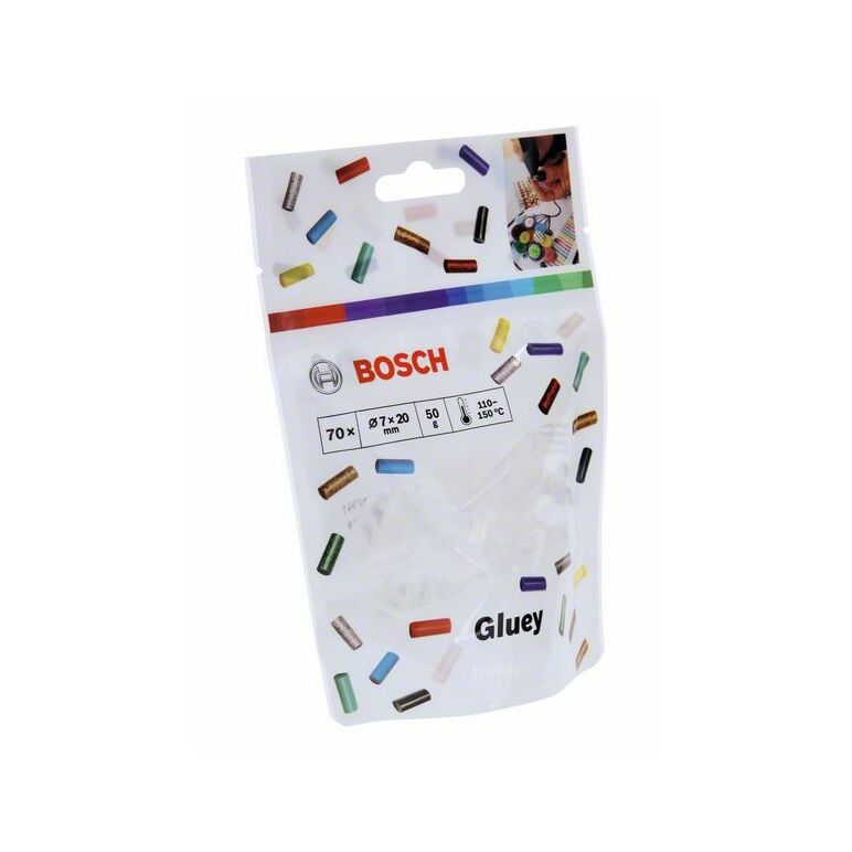 Bosch Klebesticks Gluey, transparent, 70 Stück (2 608 002 004), image 