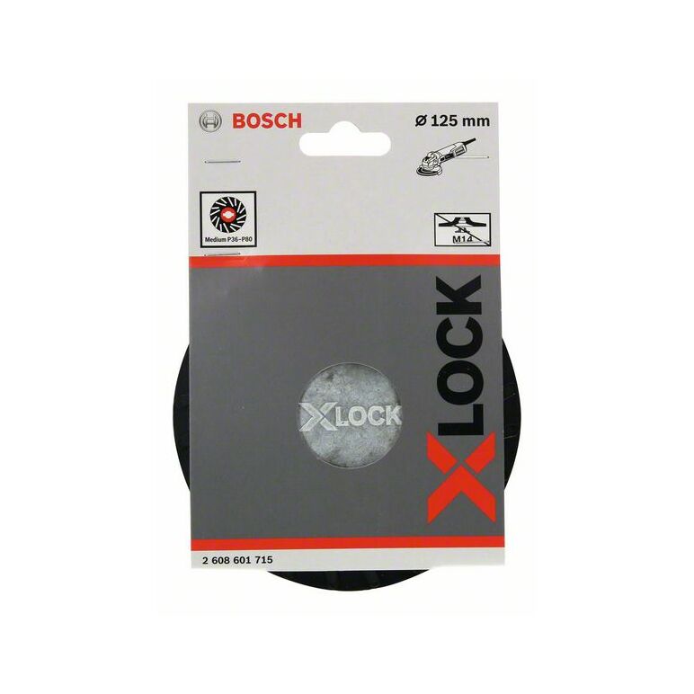 Bosch X-LOCK Stützteller, mittelhart, 125 mm (2 608 601 715), image _ab__is.image_number.default
