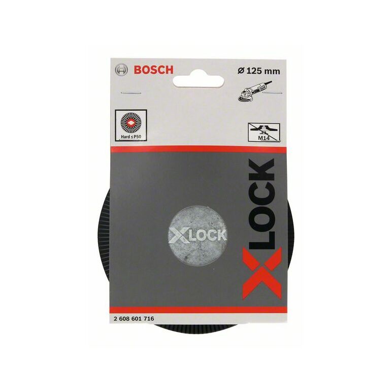 Bosch X-LOCK Stützteller, hart, 125 mm (2 608 601 716), image _ab__is.image_number.default