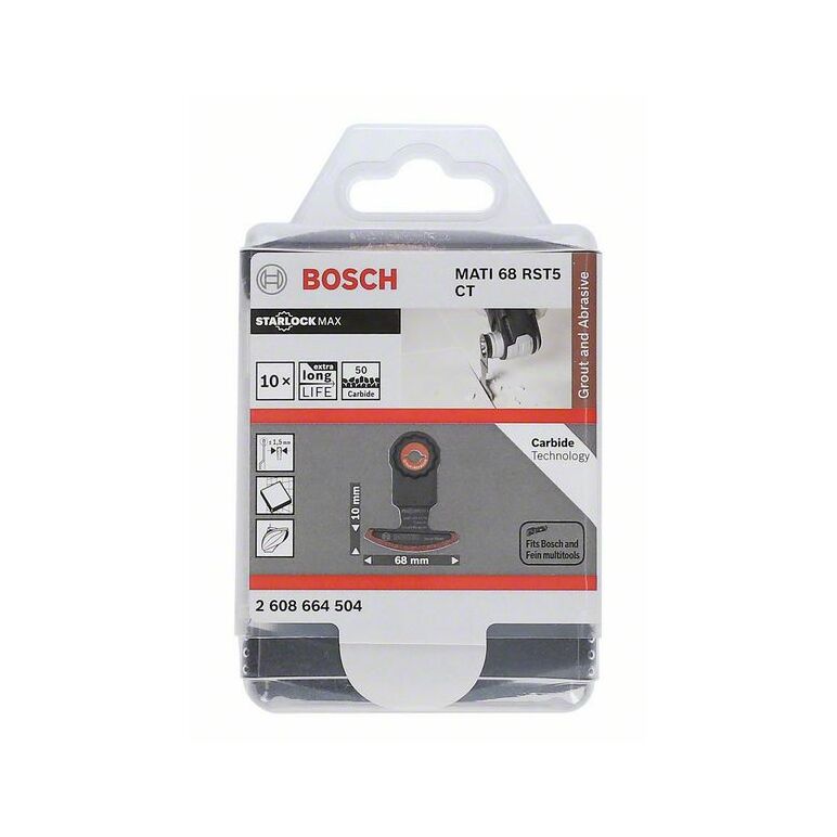 Bosch Carbide-RIFF Segmentsägeblatt MATI 68 RST5, 10 x 68 mm, 10er-Pack (2 608 664 504), image _ab__is.image_number.default