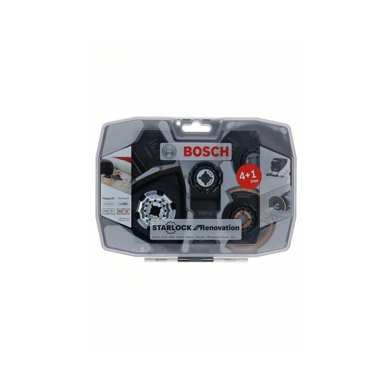 ▻ Bosch Starlock-Set für Renovierungsarbeiten, 4+1-teilig (2 608 664 624)  ab 38,90€ | Toolbrothers