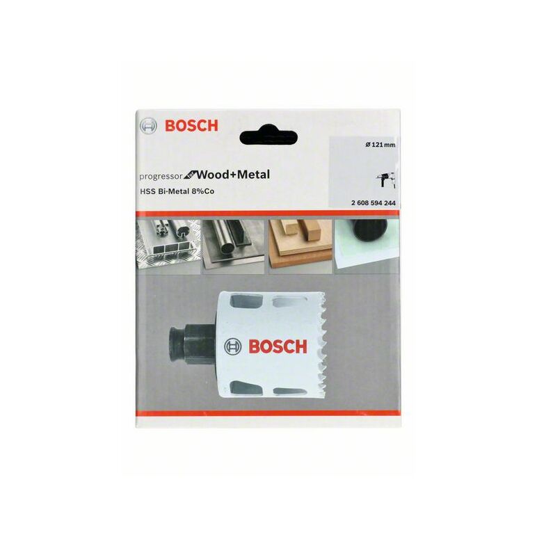 Bosch Lochsäge Progressor for Wood and Metal, 121 mm (2 608 594 244), image _ab__is.image_number.default
