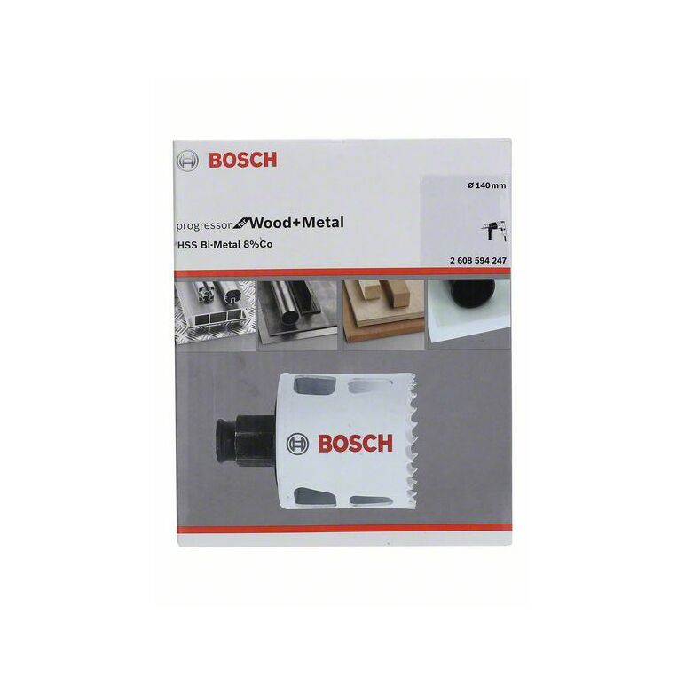 Bosch Lochsäge Progressor for Wood and Metal, 140 mm (2 608 594 247), image _ab__is.image_number.default