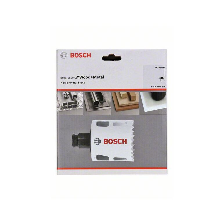 Bosch Lochsäge Progressor for Wood and Metal, 152 mm (2 608 594 248), image _ab__is.image_number.default