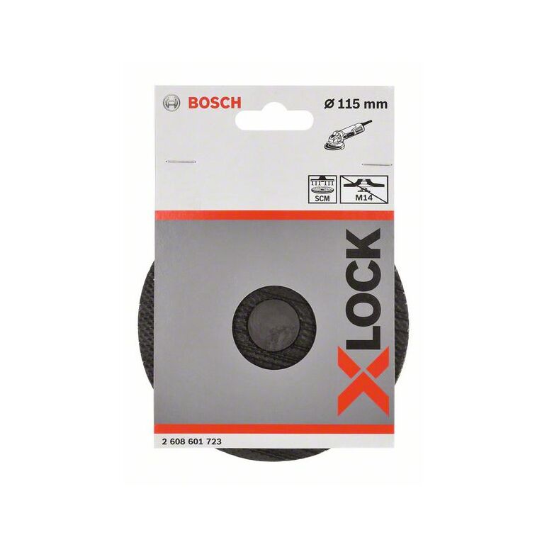 Bosch X-LOCK SCM Stützteller mit Mittelstift, 115mm (2 608 601 723), image _ab__is.image_number.default