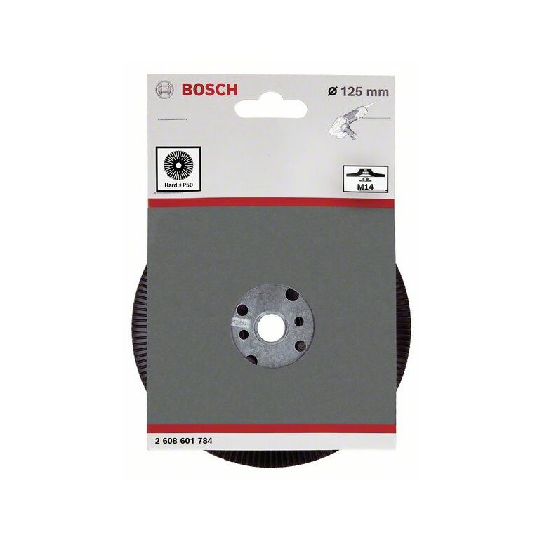 Bosch Stützteller 125 mm, M14, hart Stützteller 125 mm, M14, hart (2 608 601 784), image _ab__is.image_number.default