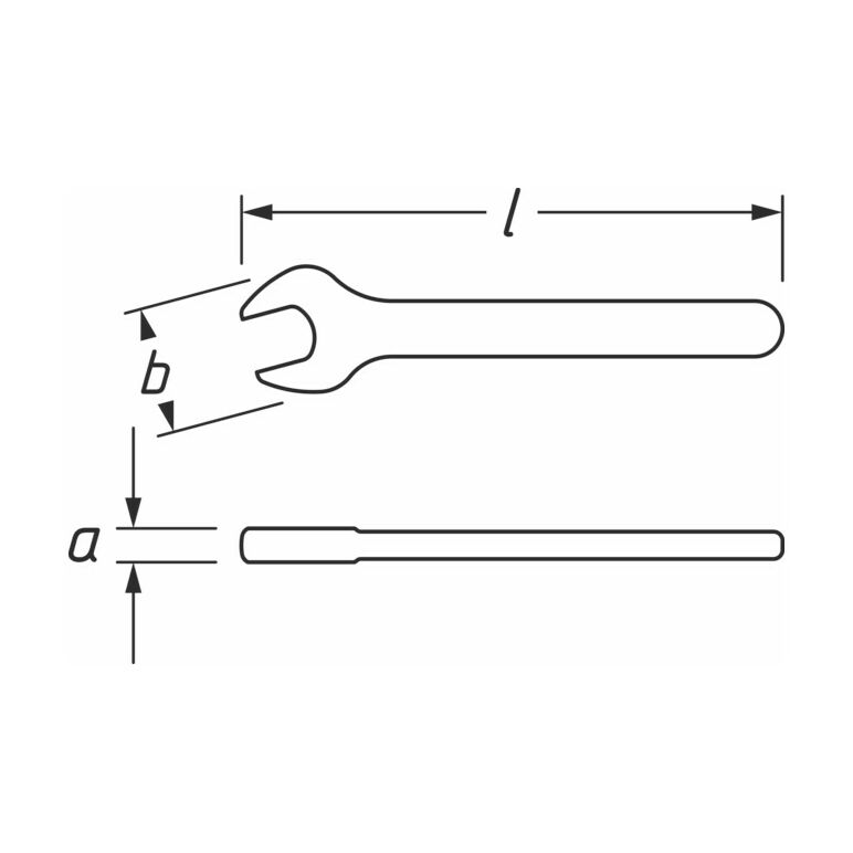 HAZET Einmaulschlüssel schutzisoliert 450KV-10 Außen-Sechskant Profil 10 mm, image _ab__is.image_number.default
