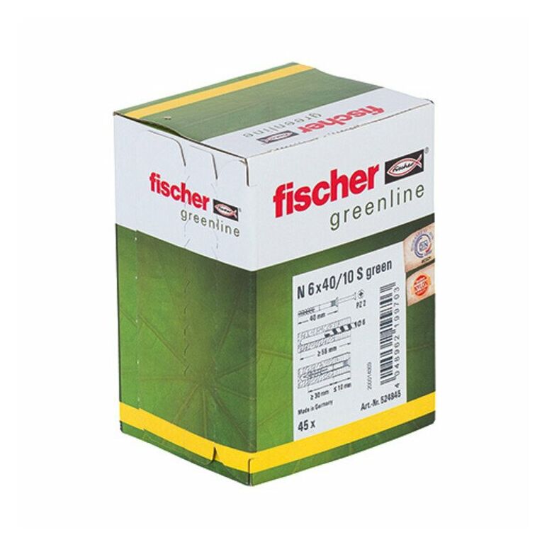 fischer Nageldübel N GREEN 8x100/60 S (45), image _ab__is.image_number.default