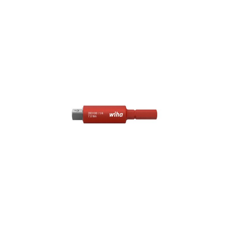 Wiha Adapter slimVario® electric für 1/4" Steckschlüssel (43139) 6 mm, image 