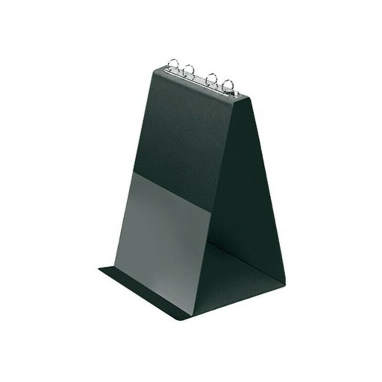 Veloflex Tischflipchart V4102080 DIN A4 hoch 4Ringe 10Hüllen schwarz, image 