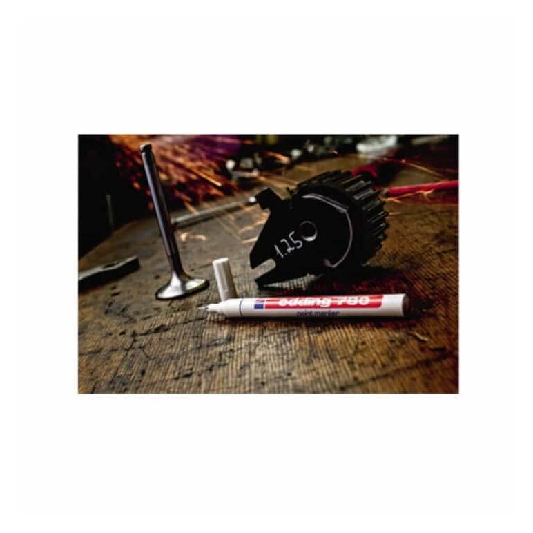edding Lackmarker 780 4-780054 0,8mm Rundspitze permanent silber, image _ab__is.image_number.default