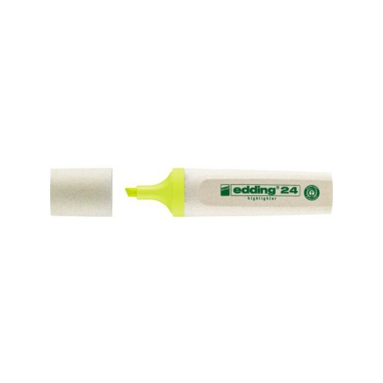 edding Textmarker Highlighter 24 EcoLine 4-24005 2-5mm gelb, image 