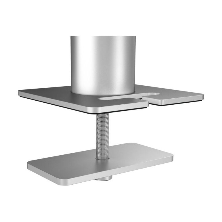 ▻ Durable Monitor Halterung für 2 Monitore, Tischdurchführung, silber  metallic ab 219,89€