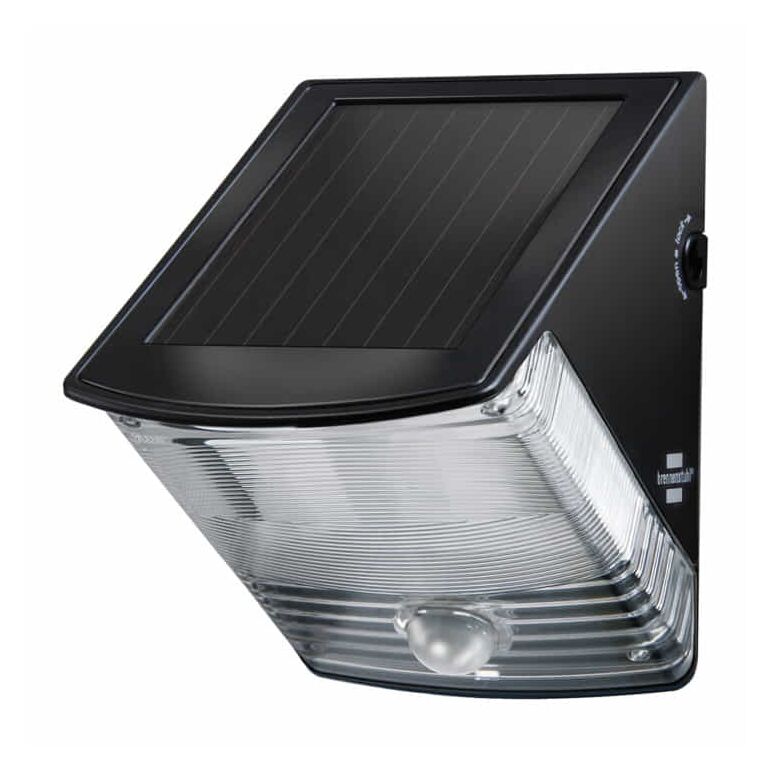 Brennenstuhl Solar LED-Wandleuchte SOL 04 plus IP44 mit Infrarot-Bewegungsmelder 2xLED 0,5W 85lm, image 