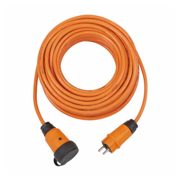 Brennenstuhl professionalLINE Verlängerungskabel IP44, 10m Kabel in orange H07BQ-F 3G2,5, BGI 608, image 