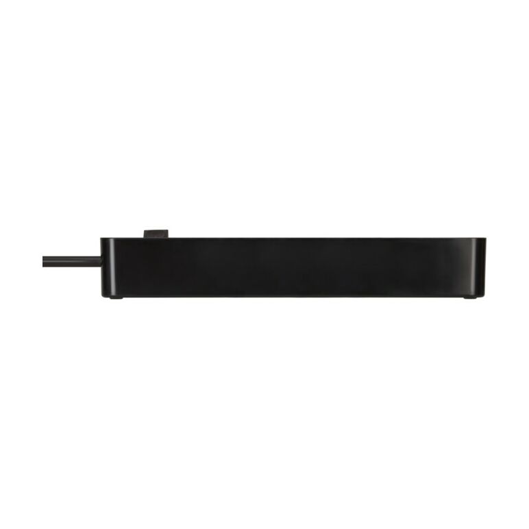 Brennenstuhl Ecolor Steckdosenleiste 4-fach mit USB-Ladebuchse 1,5m Kabel schwarz, image _ab__is.image_number.default