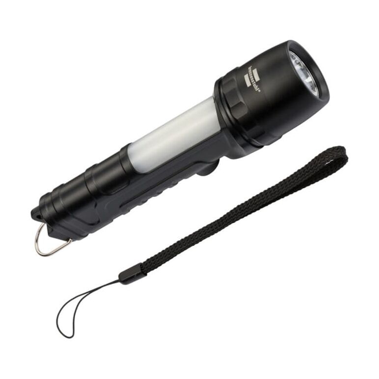 Brennenstuhl LuxPremium LED-Taschenlampe THL 300 / COB Taschenlampe mit Seitenlicht, image 
