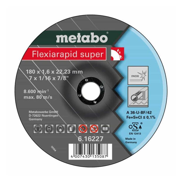 Metabo Flexiarapid super Inox gekröpfte Ausführung, image 