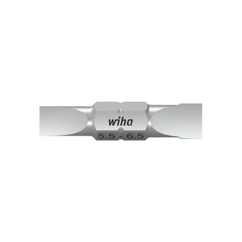 Wiha Bit Set Doppelbit Schlitz 10-tlg. in Box Schlitz 5,5, 6,5 mm Bit 30 mm, image 