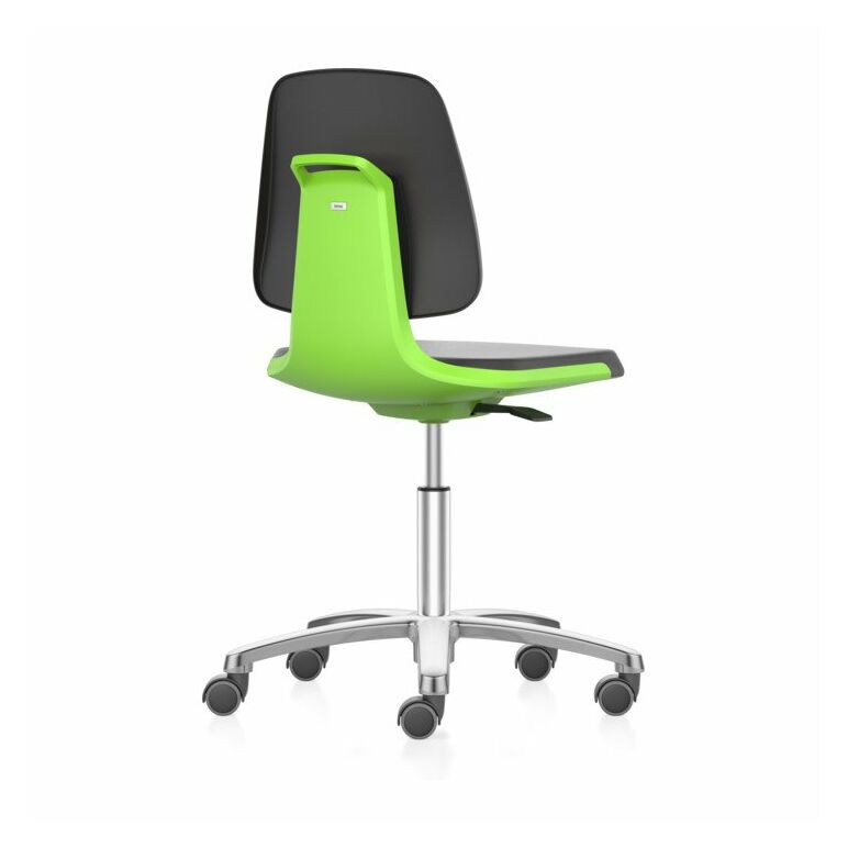 bimos Arbeitsstuhl Labsit grün mit Rollen Sitzschale, image 