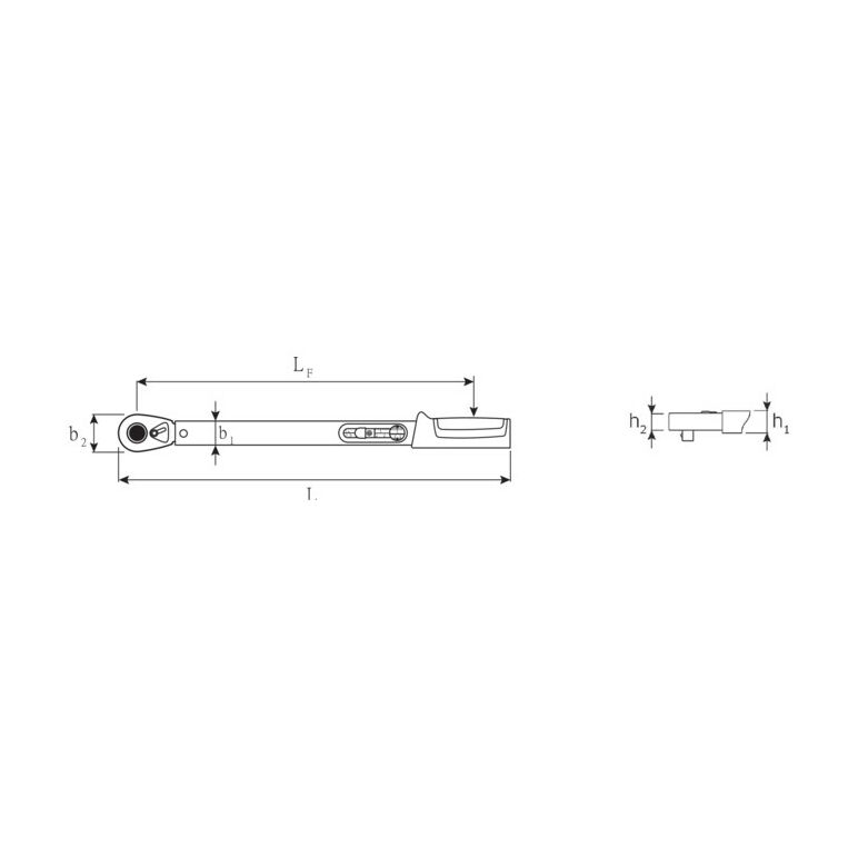 Stahlwille Drehmomentschlüssel MANOSKOP® Nr.721QR/15 QUICK 30-150 N·m Antriebs-4kant 1/2", image _ab__is.image_number.default