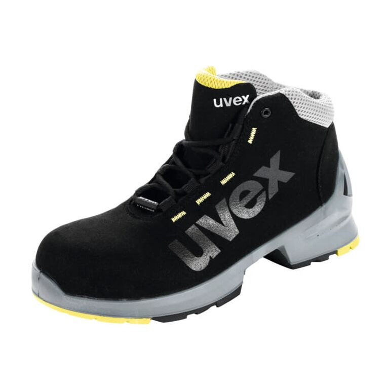 Uvex Schnürstiefel schwarz/gelb uvex 1, S2, EU-Schuhgröße: 40, image 