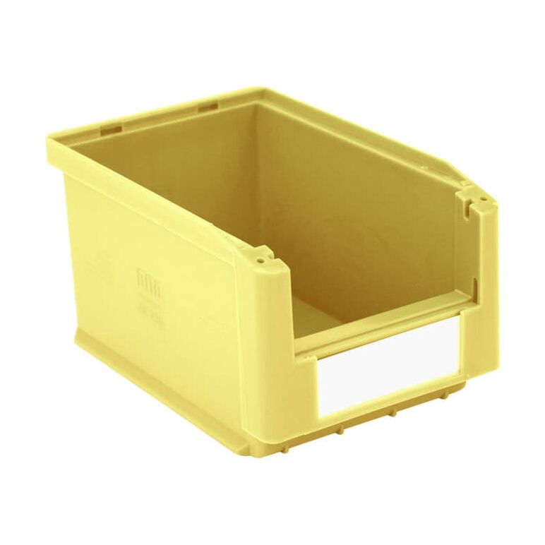 Bito Sichtlagerkasten SK Set / SK2311 L230xB150xH125 mm, gelb, image 