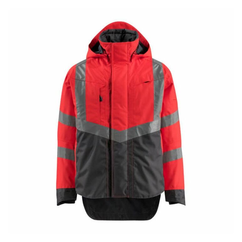 Mascot Harlow Jacke hi-vis rot/dunkelanthrazit, image 