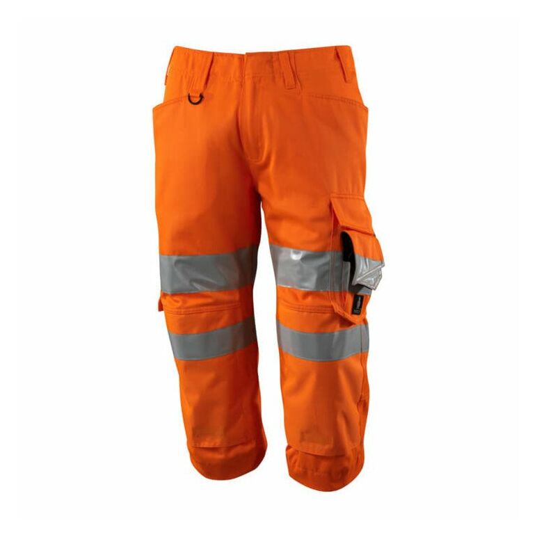 Mascot Dreiviertel-Hose mit Knietaschen, Kl. 2 Dreiviertel-Hose hi-vis orange, image 