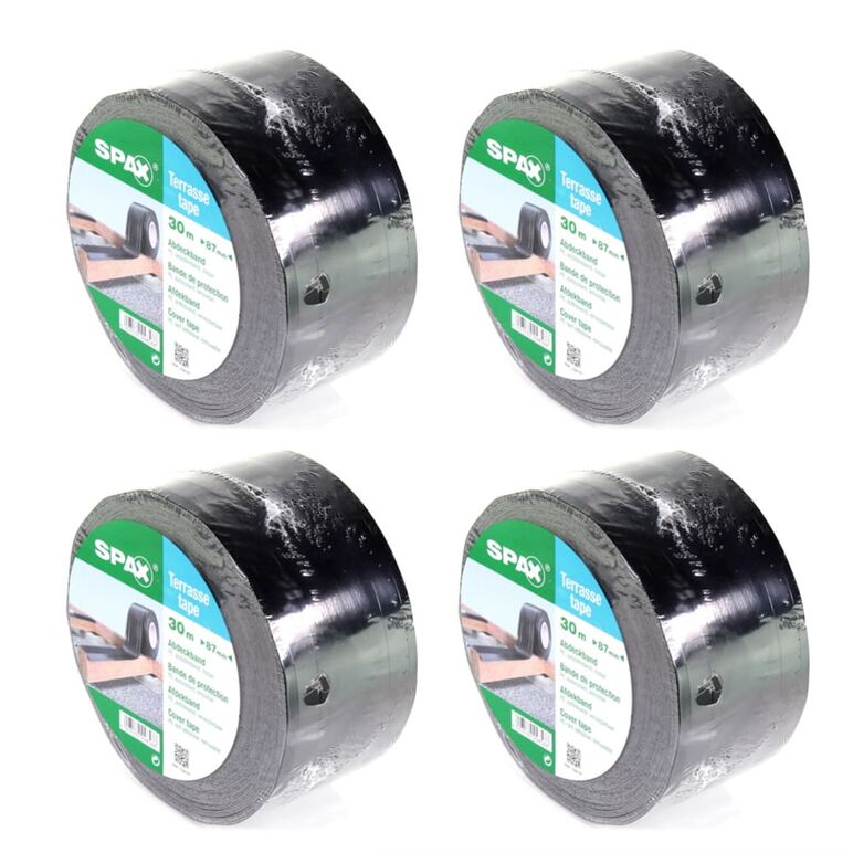 SPAX Tape 30m x 87mm 4x Klebeband UV-resistent ( 4x 5000009186419 ) selbstklebend lösbar, image 