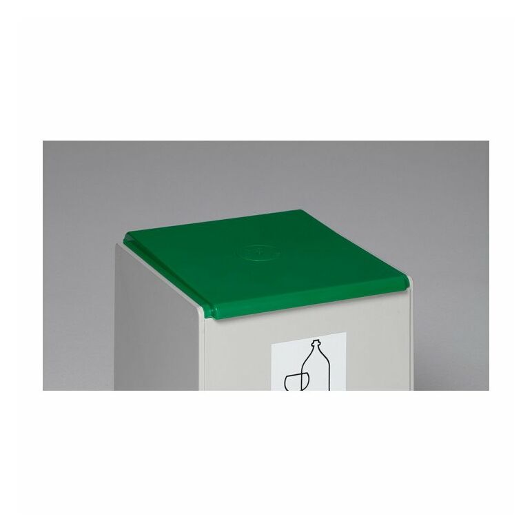 VAR Deckel für Kunststoffcontainer 60 l grün, image 