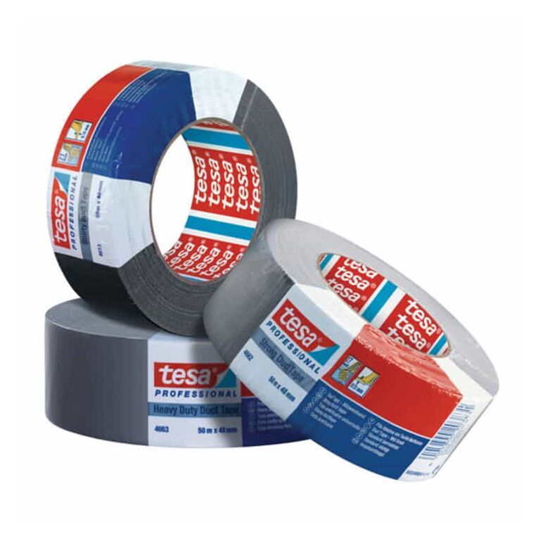 tesa® 4662 Medium Gewebeband Duct Tape 50 m × 48 mm silber-matt, image 