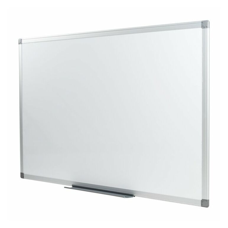 STIER Whiteboard, magnetisch mit Alu-Rahmen, 1800 x 1200 mm, image _ab__is.image_number.default