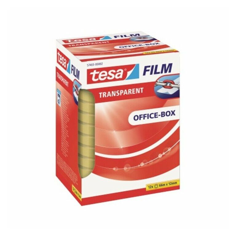 tesa Klebefilm tesafilm OfficeBox 57403-00002 tr 12 St./Pack., image 