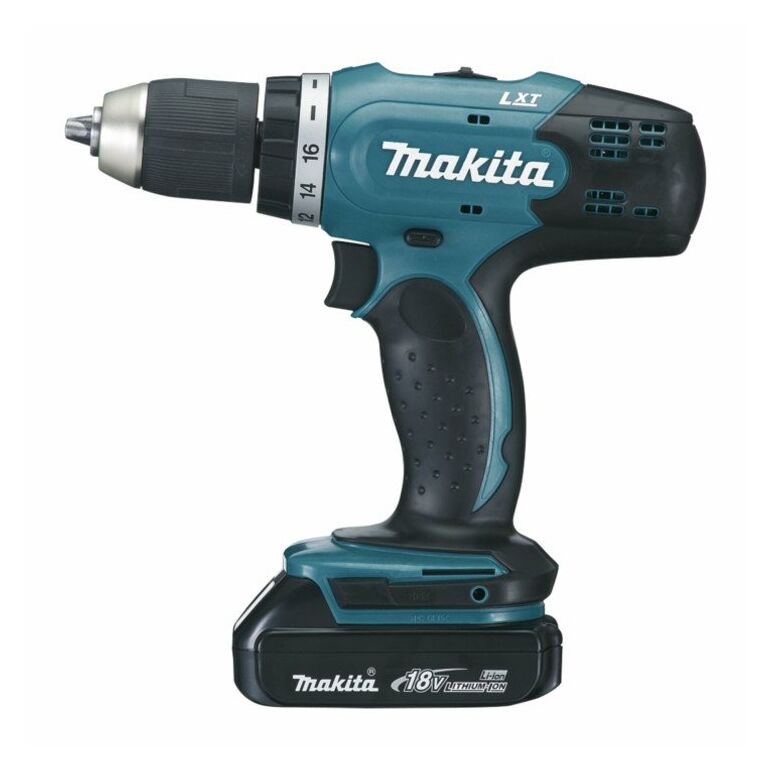 Makita DDF453SYE Akku-Bohrschrauber 18V 1/2" 42Nm + 2x Akku 1,5Ah + Ladegerät, image 