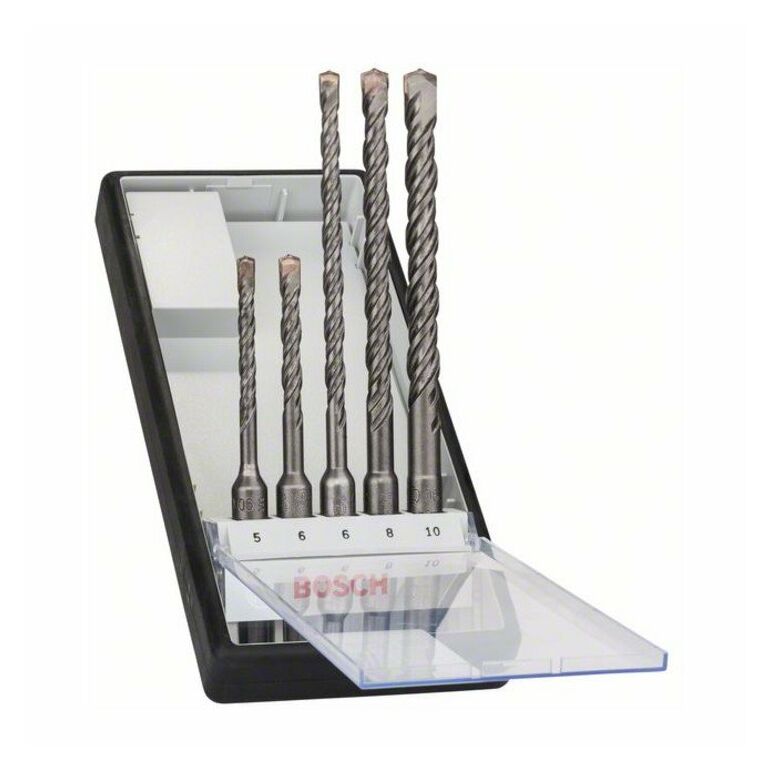 Bosch Hammerbohrer-Set SDS plus-5 Robust Line, 5-teilig, 5 - 10 mm, image _ab__is.image_number.default