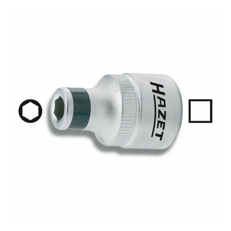 HAZET Adapter 2250-1 Vierkant hohl 6,3 mm (1/4 Zoll) Sechskant hohl 6,3 (1/4 Zoll), image _ab__is.image_number.default