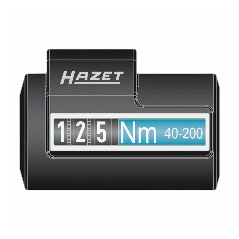 HAZET Drehmoment-Schlüssel 5122-2CLT Nm min-max: 40 - 200 Nm Toleranz: 4% Vierkant massiv 12,5 mm (1/2 Zoll), image _ab__is.image_number.default