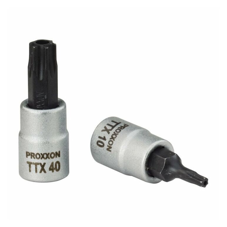 Proxxon 1/4" TX-Einsatz T 15 mit Stirnbohrung, image 