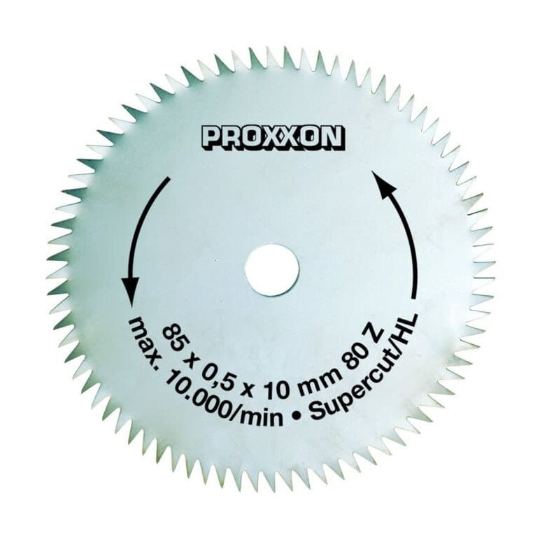 Proxxon Kreissägeblatt Super-Cut, 85 mm, 80 Zähne, image 