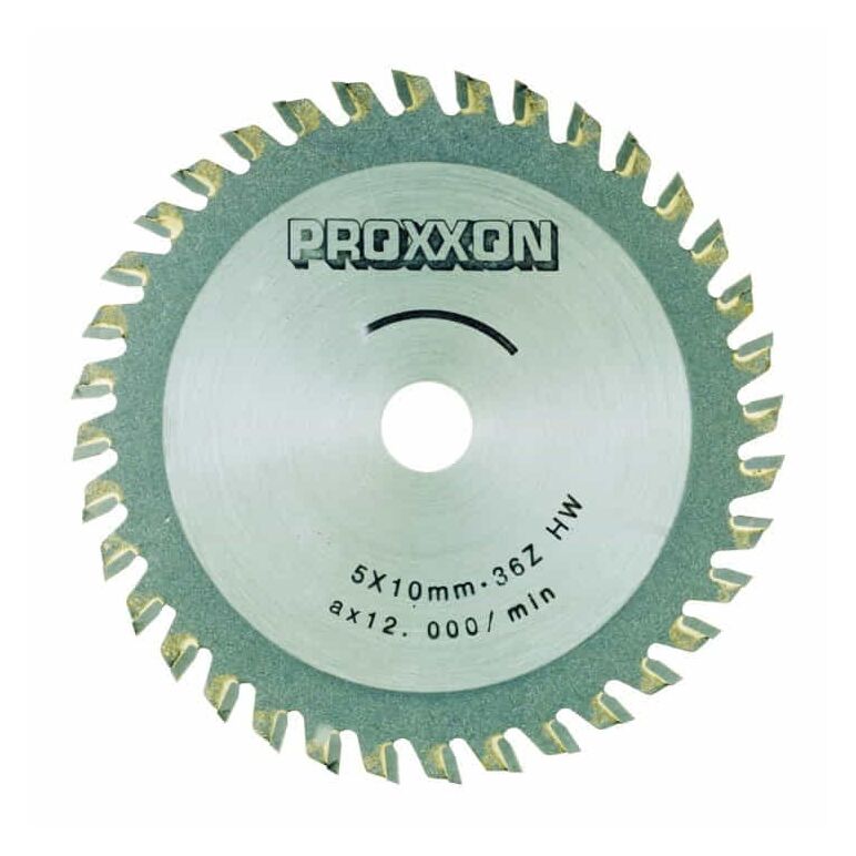 Proxxon Kreissägeblatt, HM-bestückt, 80 mm, 36 Zähne, image 