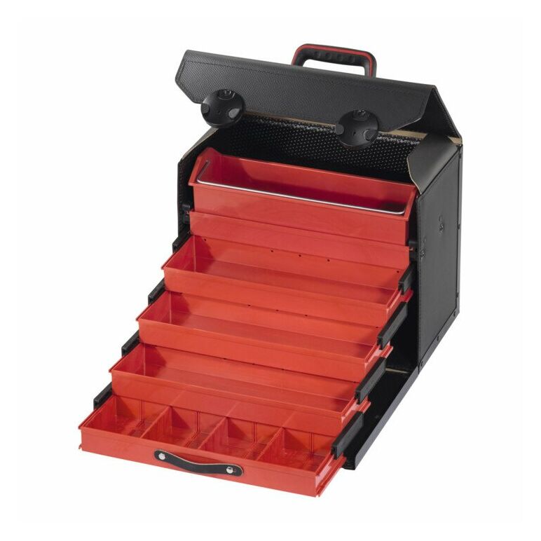 Parat Werkzeugtasche Rindleder mit 5 Schubladen, 410x220x310mm, image 