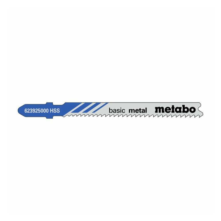 Metabo 5 Stichsägeblätter "basic metal" 66/ 1,9-2,3 mm, progressiv, HSS, mit Eintauchspitze, image _ab__is.image_number.default
